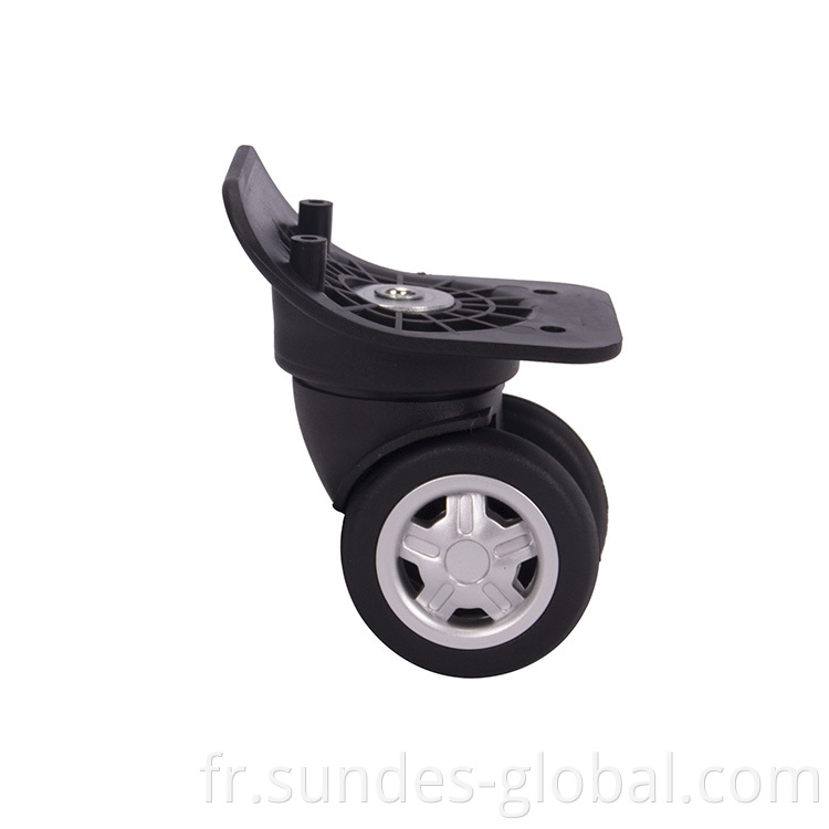luggage accessories portable attachable luggage plastic wheels